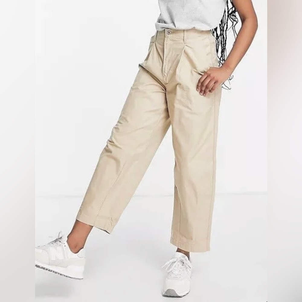 LEVI’S 🔆 khaki tan cream Premium Balloon Leg Utility Twill Pants